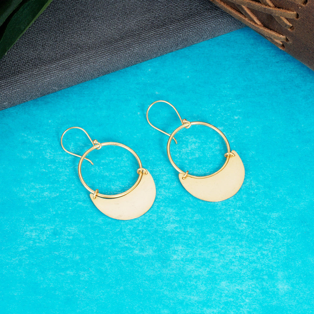 Lunar Sheen Hoops - copperdirect